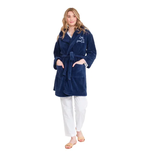 Miespiga - Women's Welsoft Hooded Plush Dressing Gown