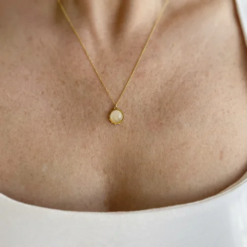 Lucida Jewelry - Aytaşı Güneş Kolye
