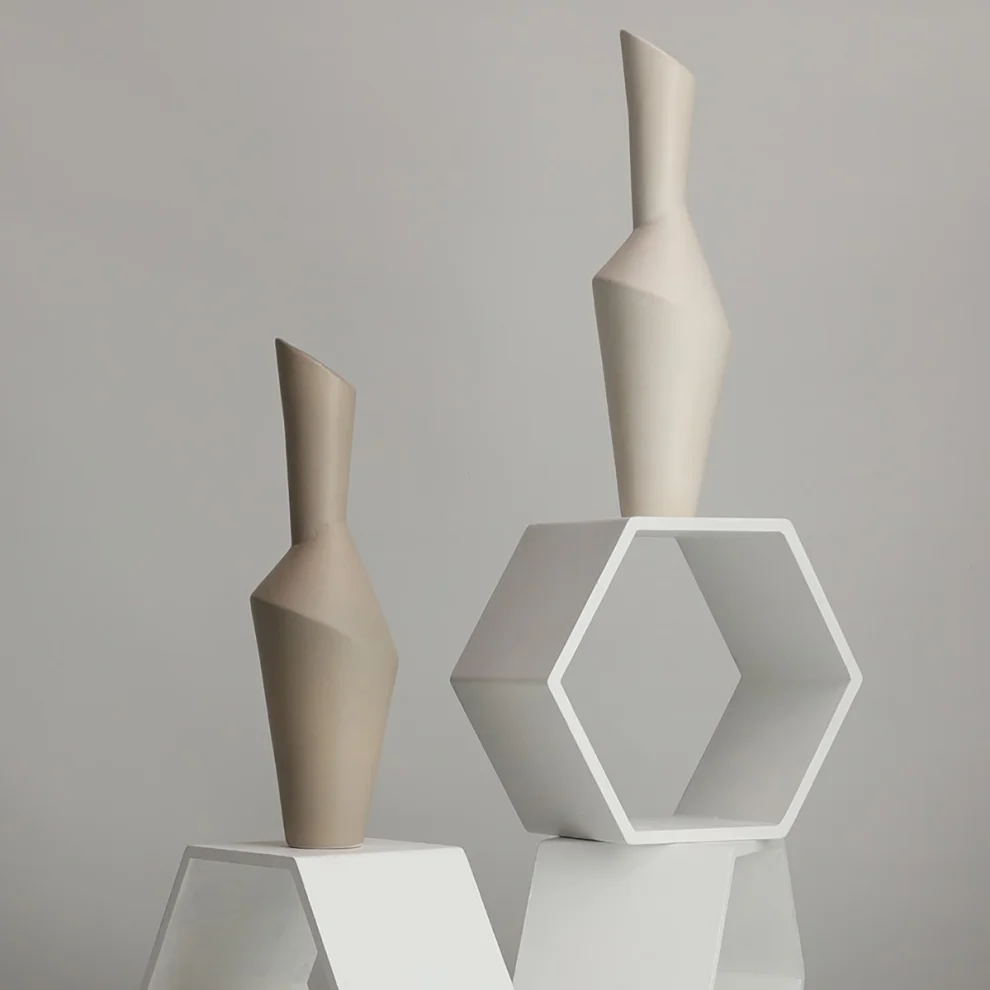 Beige & Stone - Liena Vase