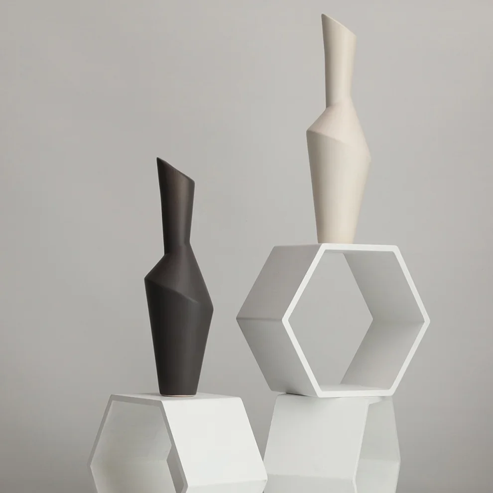 Beige & Stone - Liena Vase