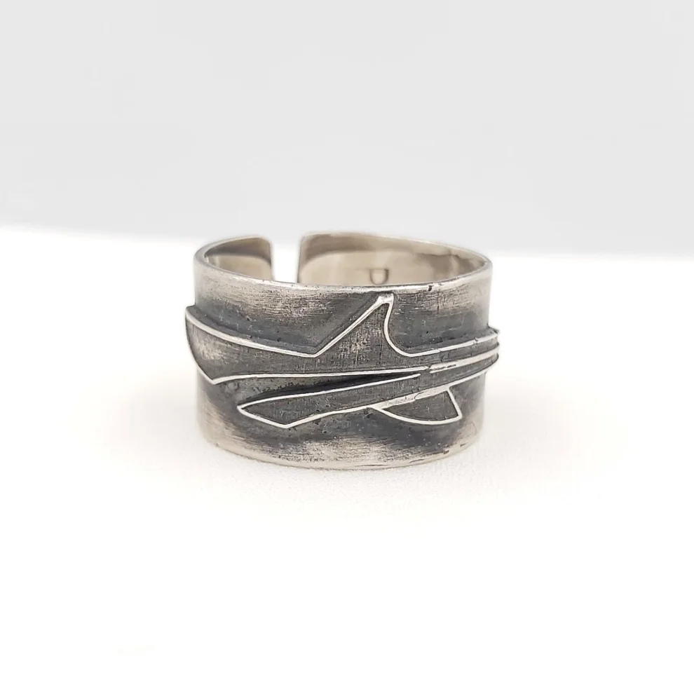 POJWoman by Pelin Özerson - Unisex Adjustable Ring