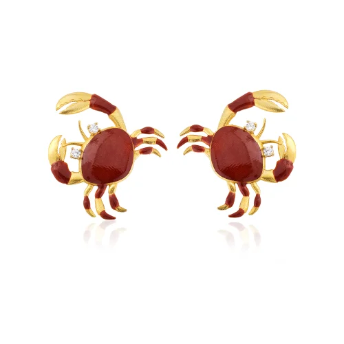 Milou Jewelry - Crab Earrings