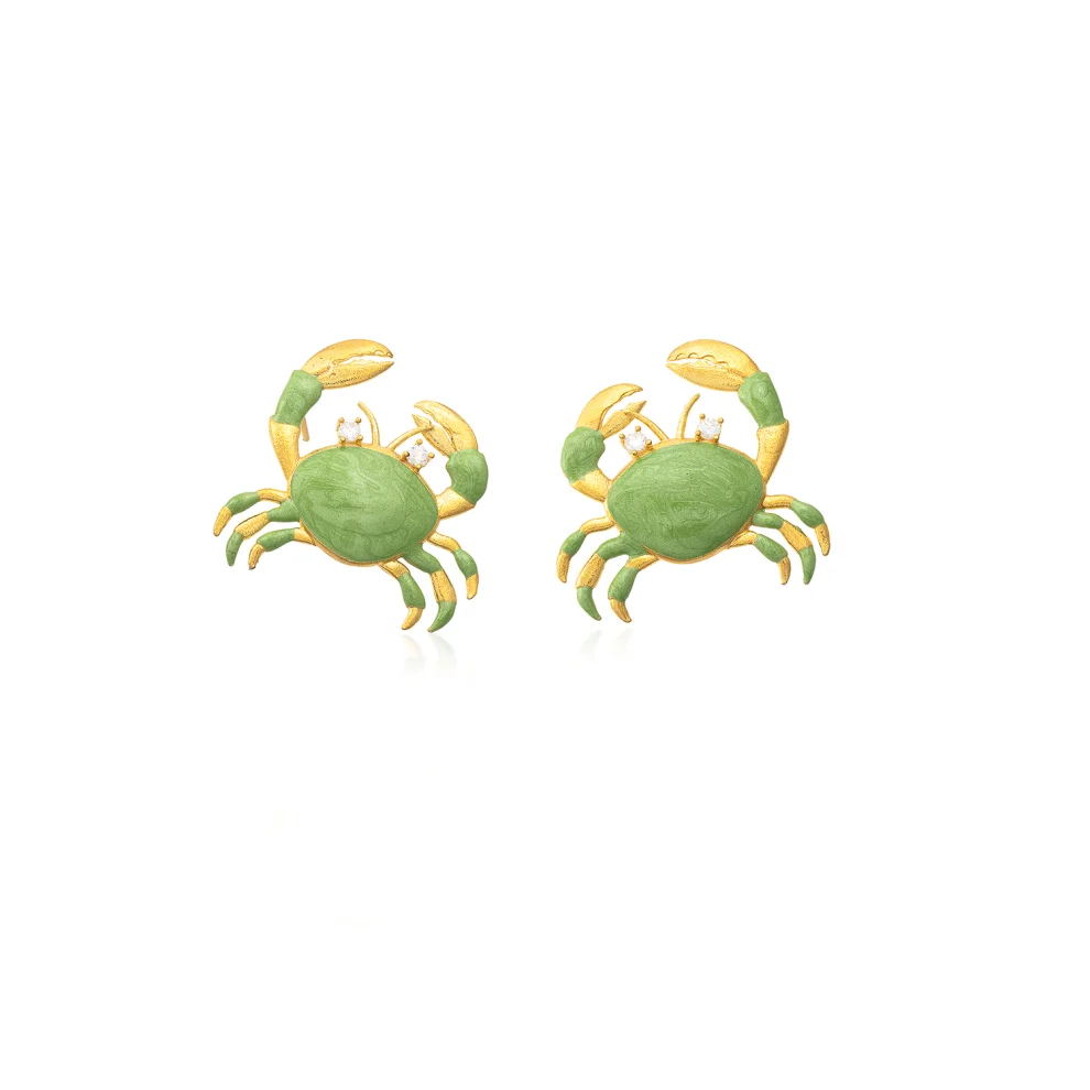 Milou Jewelry - Crab Earrings