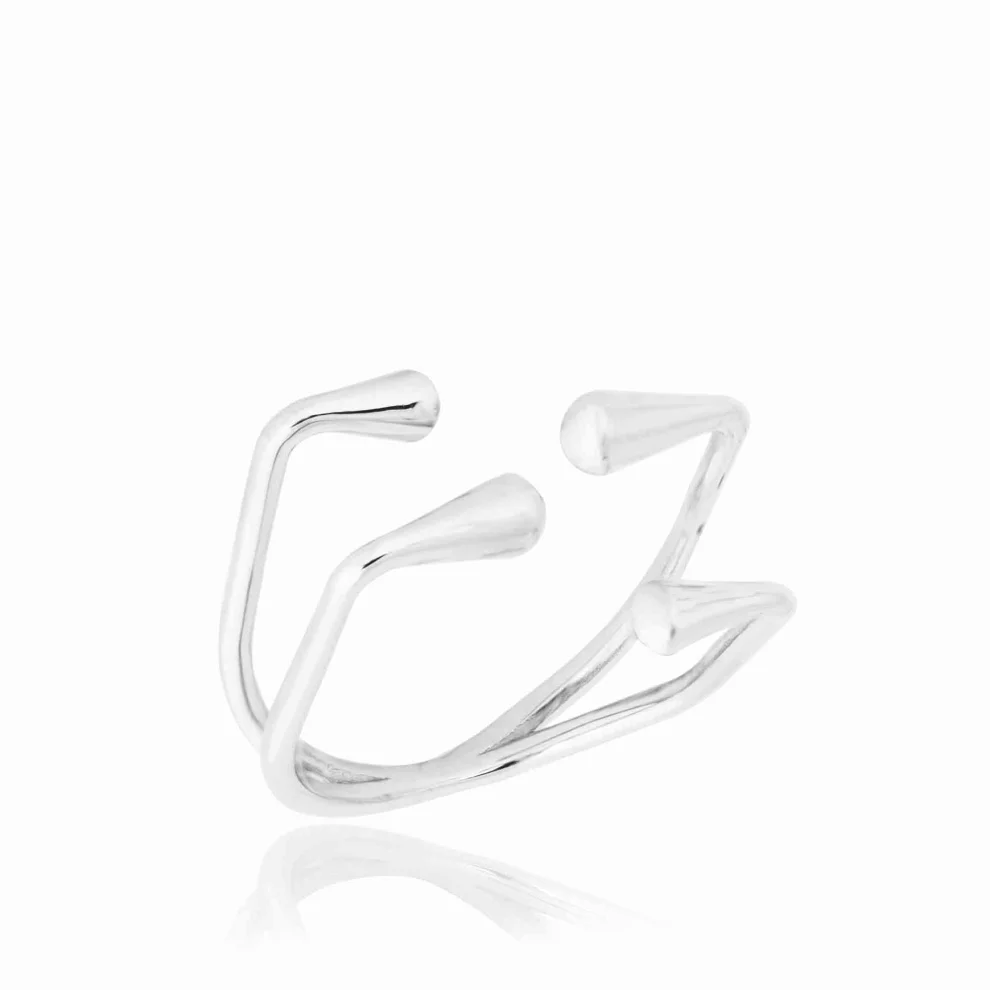 Blaze Jewelry - Pendulum Quad Ring