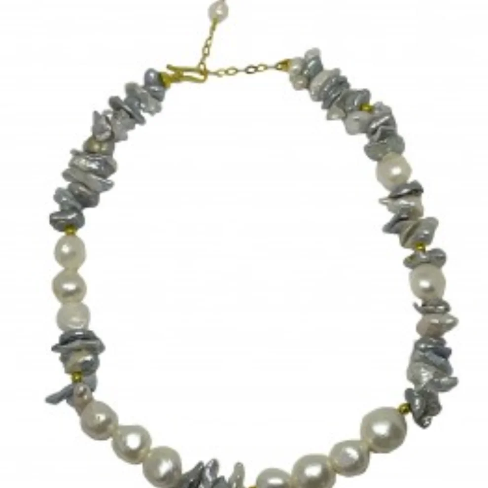 Linya Jewellery - Mila Baroque Pearl Necklace