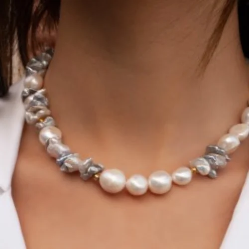 Linya Jewellery - Mila Baroque Pearl Necklace