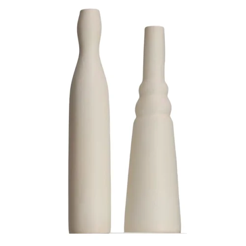 Beige & Stone - Morandi Pure Vase Set Of Two