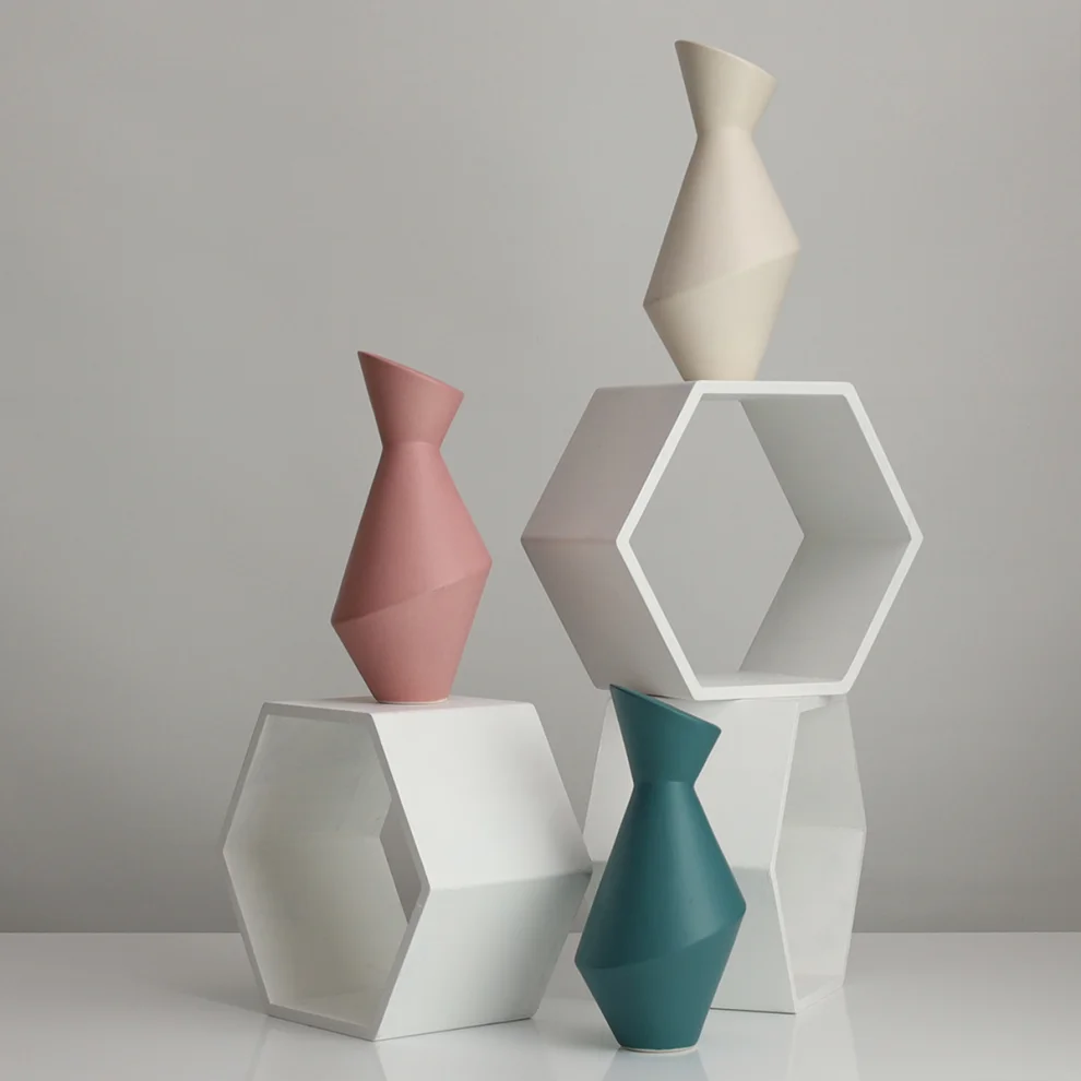 Beige & Stone - Teza Vase