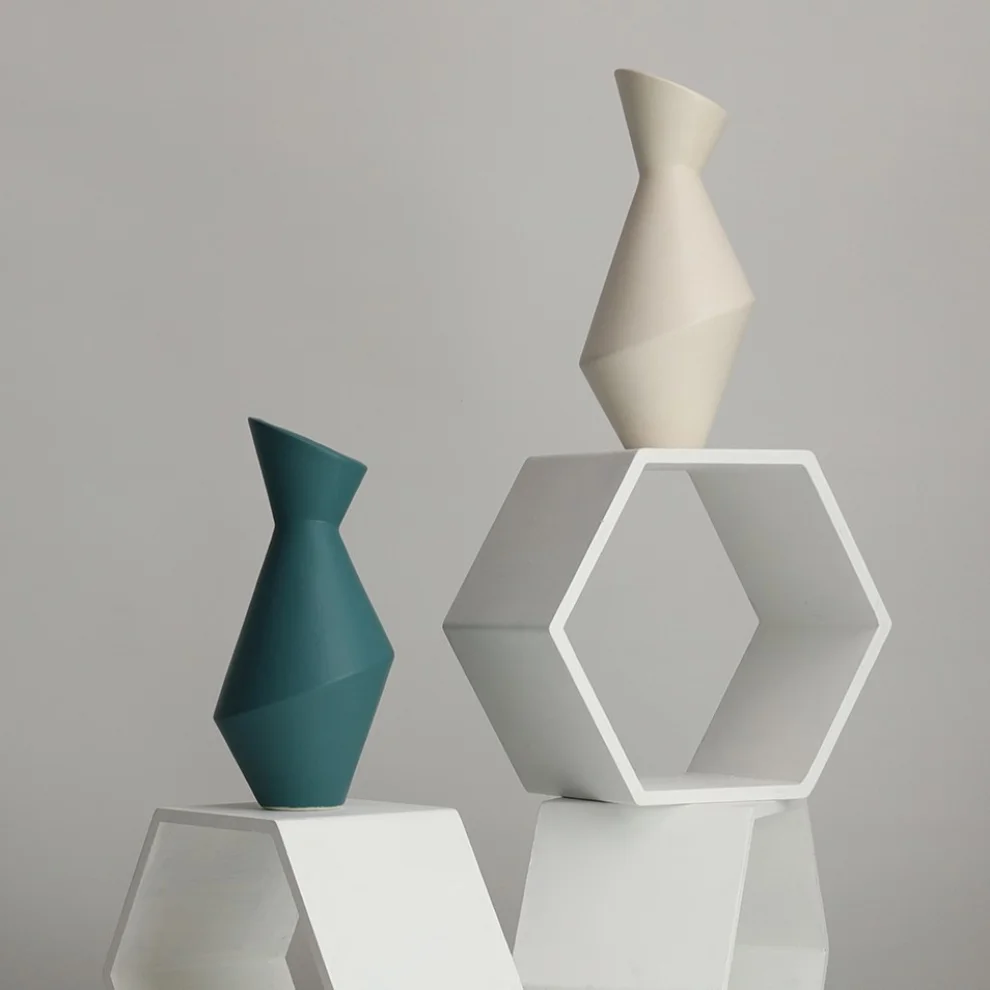 Beige & Stone - Teza Vase