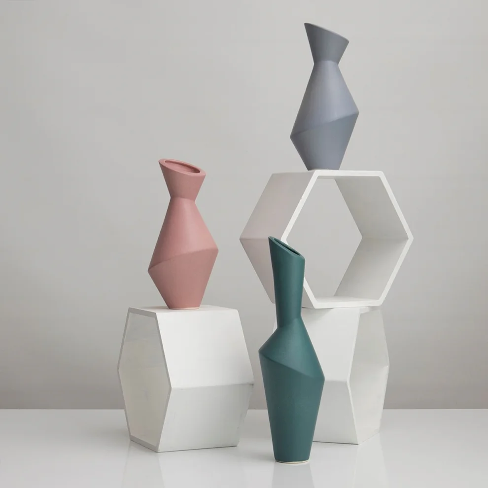 Beige & Stone - Teza Vase