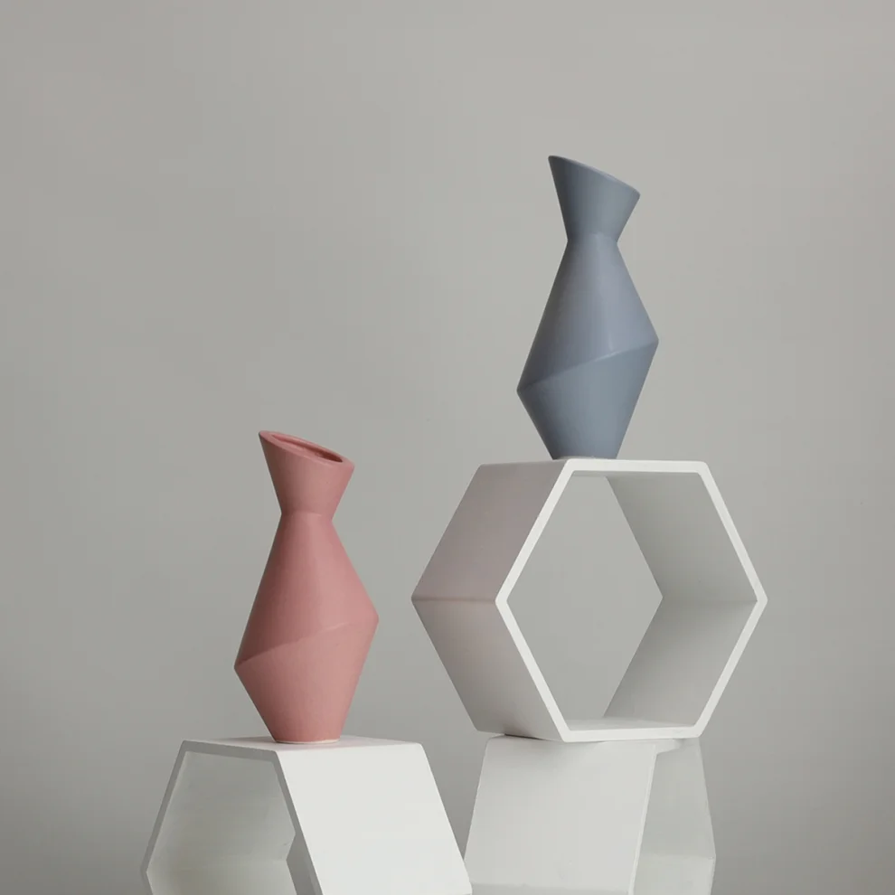 Beige & Stone - Teza Vase