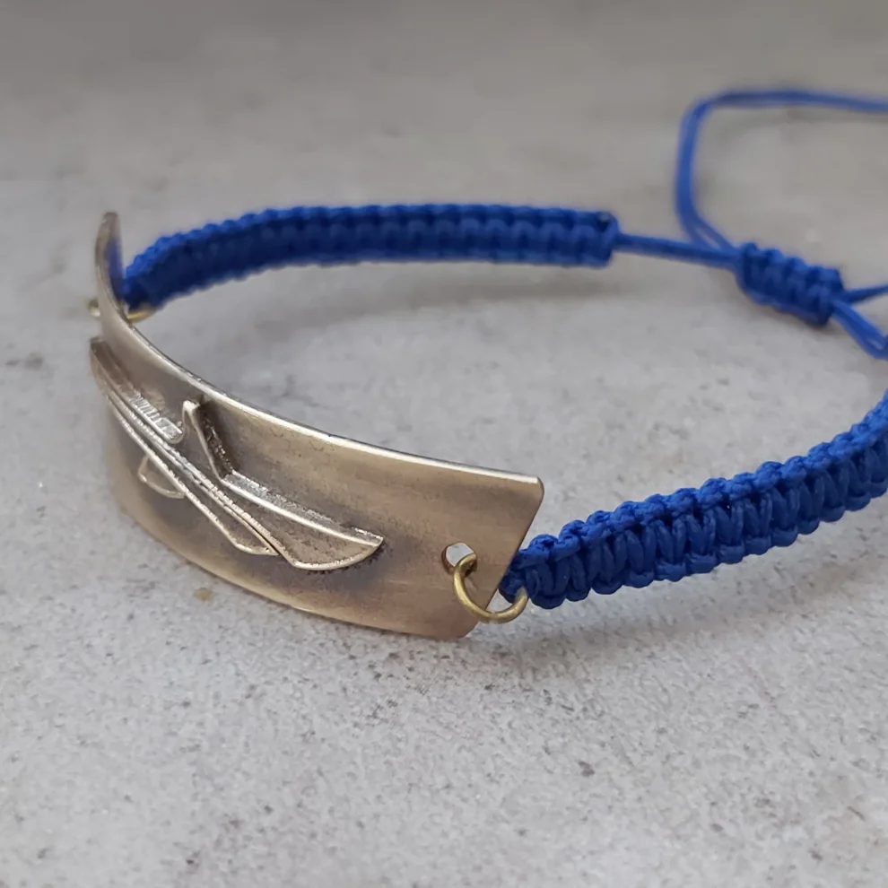 POJWoman by Pelin Özerson - Bronze Shark Bracelet