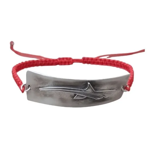 POJWoman by Pelin Özerson - Shark Silver Bracelet