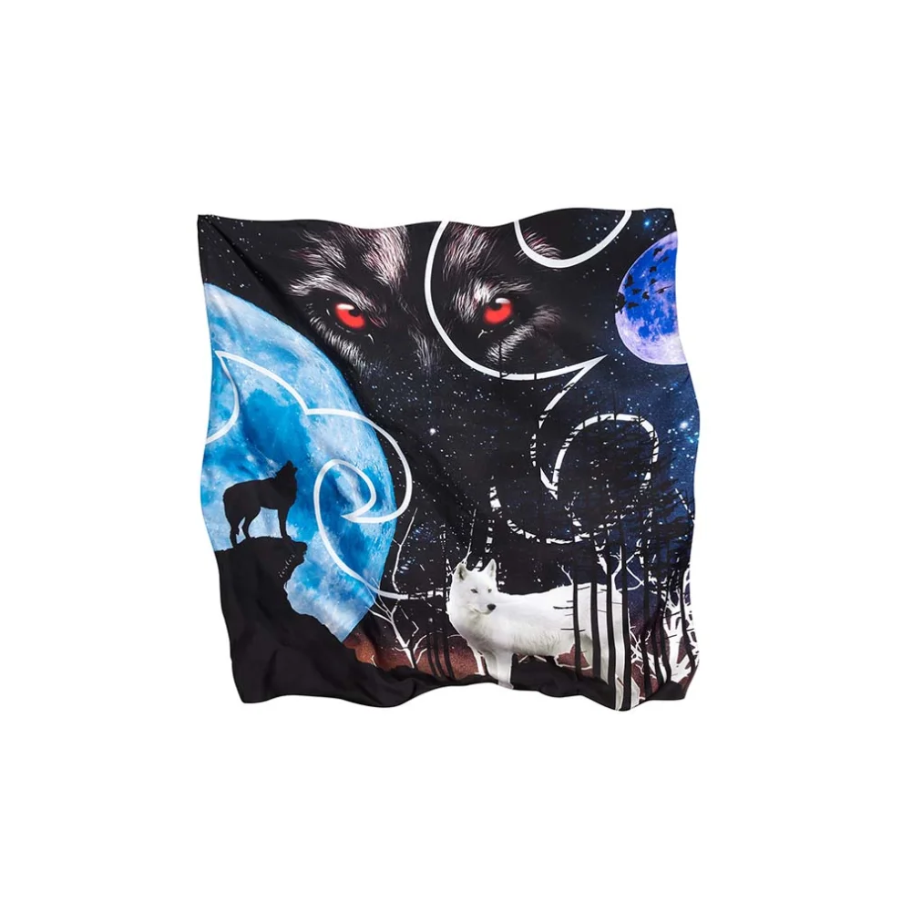 İodes - Wolf Silk Foulard