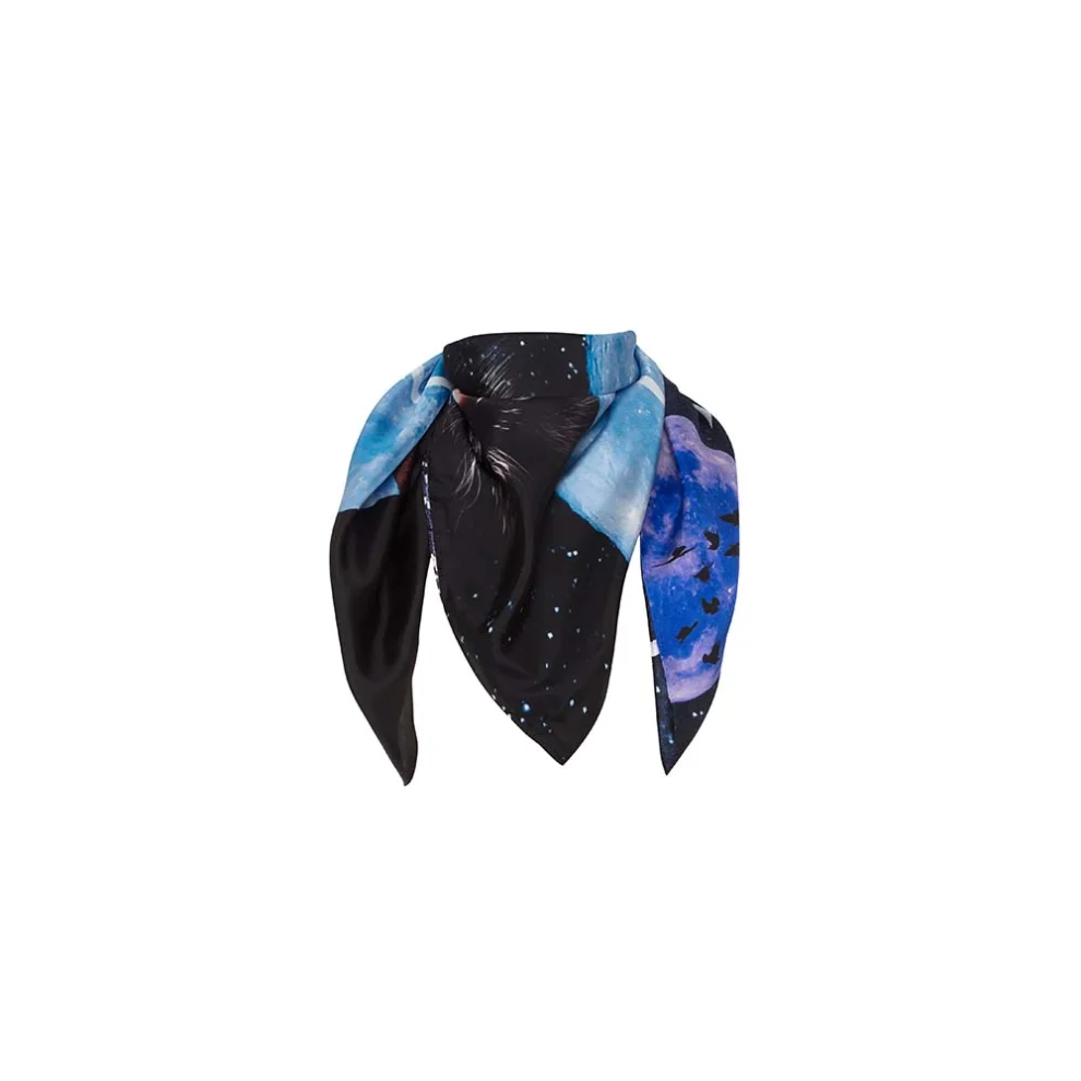 İodes - Wolf Silk Foulard