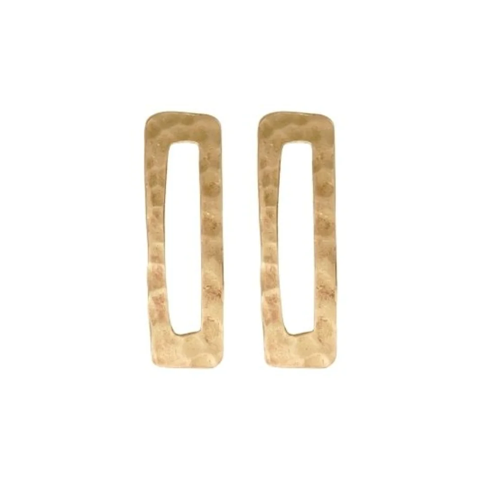 POJWoman by Pelin Özerson - Rectangular Earrings