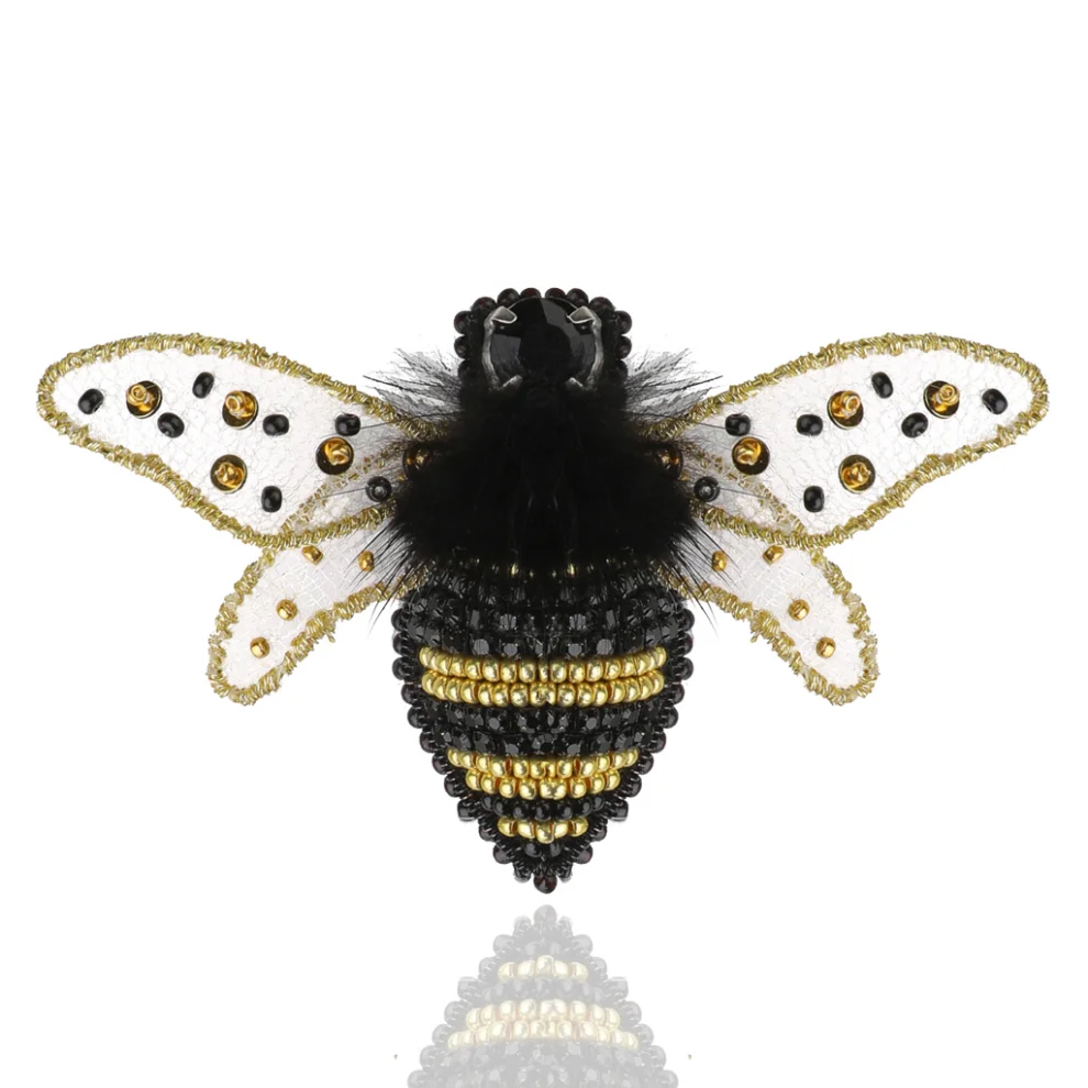 Unica Brooche - Bee Brooch
