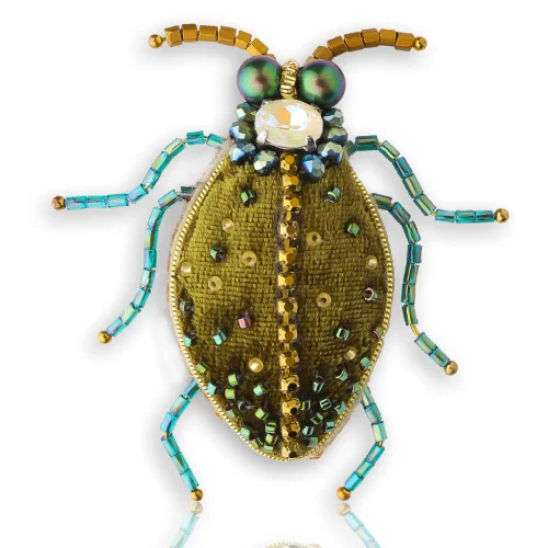Unica Brooche - Böcek Broş