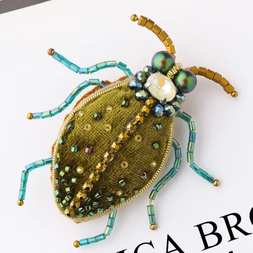 Unica Brooche - Böcek Broş