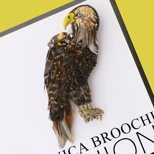 Unica Brooche - Eagle Brooch