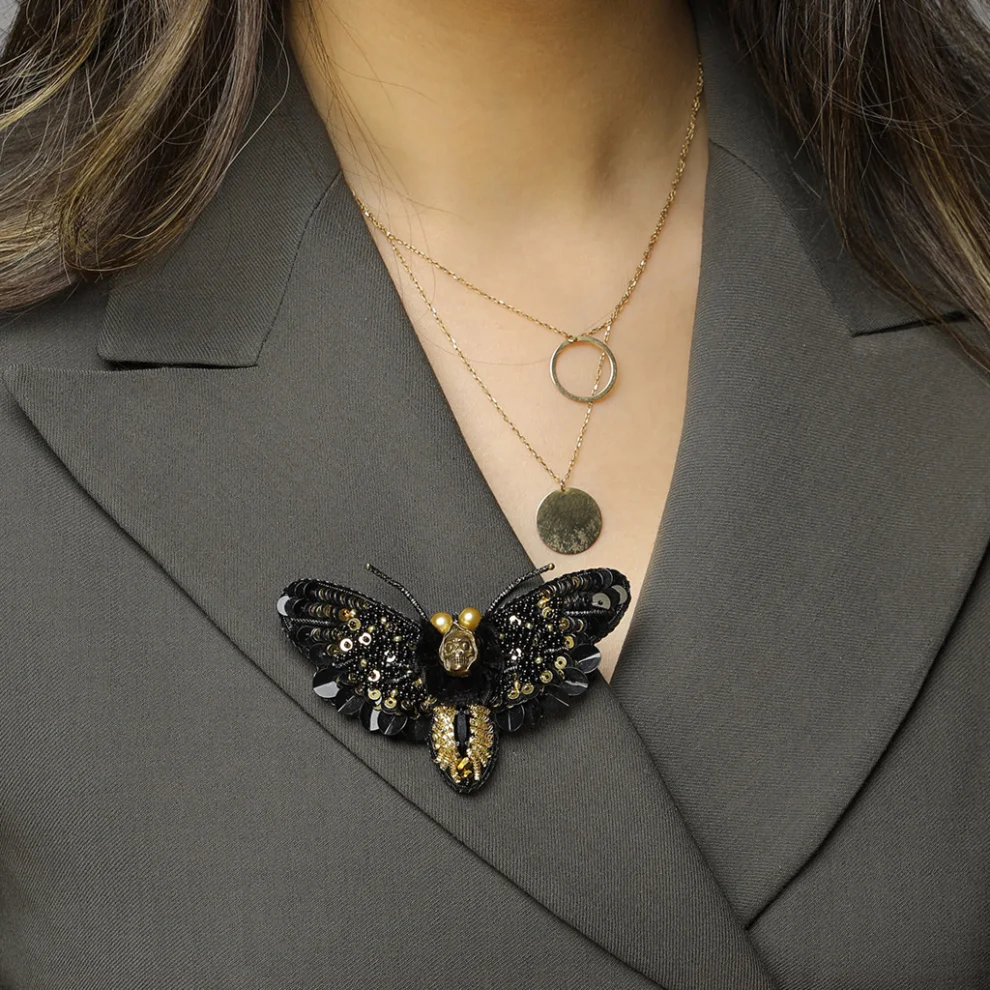 Unica Brooche - Butterfly Brooch -ıv