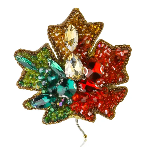 Unica Brooche - Leaf Brooch