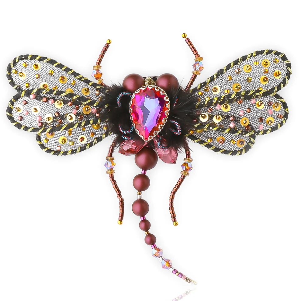 Unica Brooche - Dragonfly Brooch - Ill