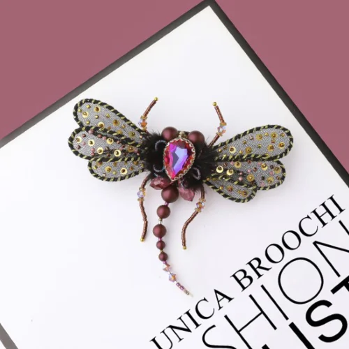 Unica Brooche - Yusufçuk Broş - Ill