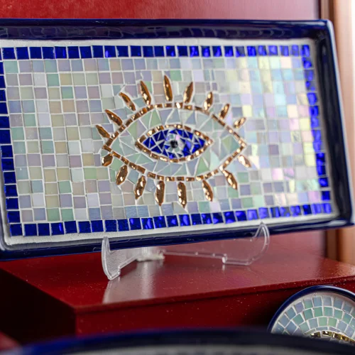 Deniz MosaicWorks - Eye Mosaic Serving