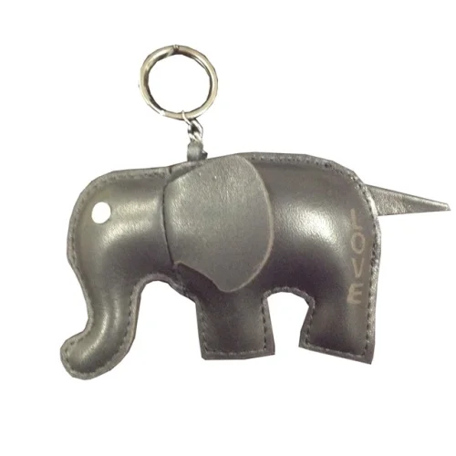 Estetik Decor - Keychain Elephant Leather Love