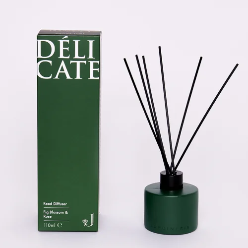 Jardinerie Maison - Delicate- Fig & Rose Blossom Scented Reed Diffuser