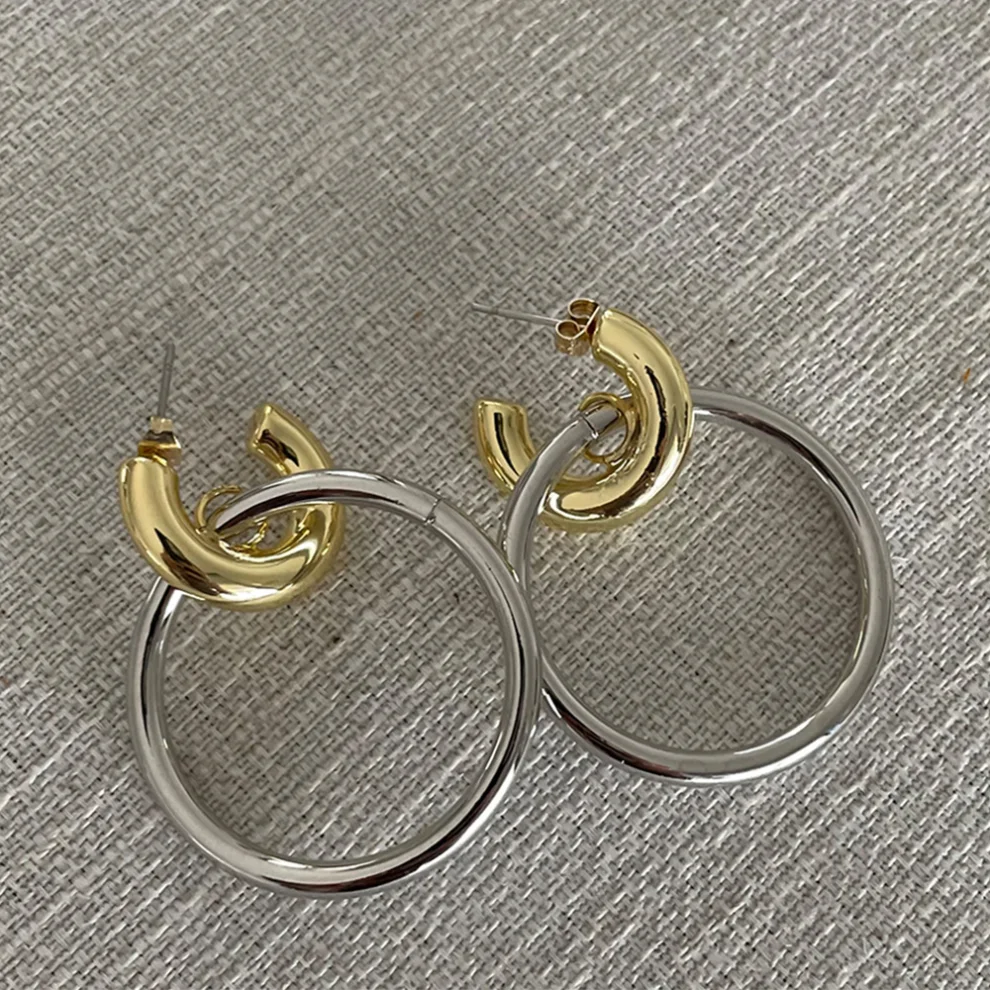 Miklan Istanbul - Raffia Hoops Earrings