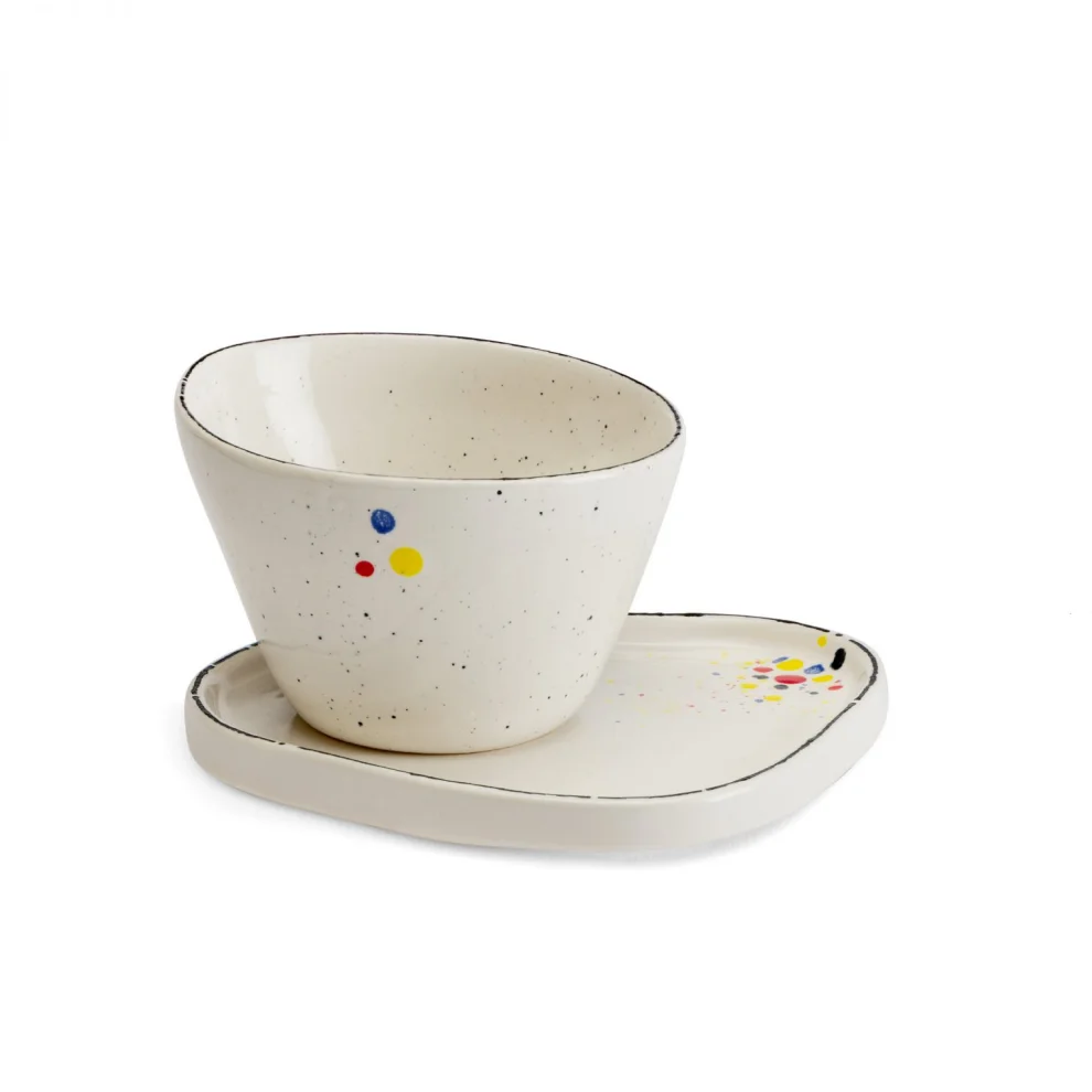 EKRIA - Coffee Cup With Plate