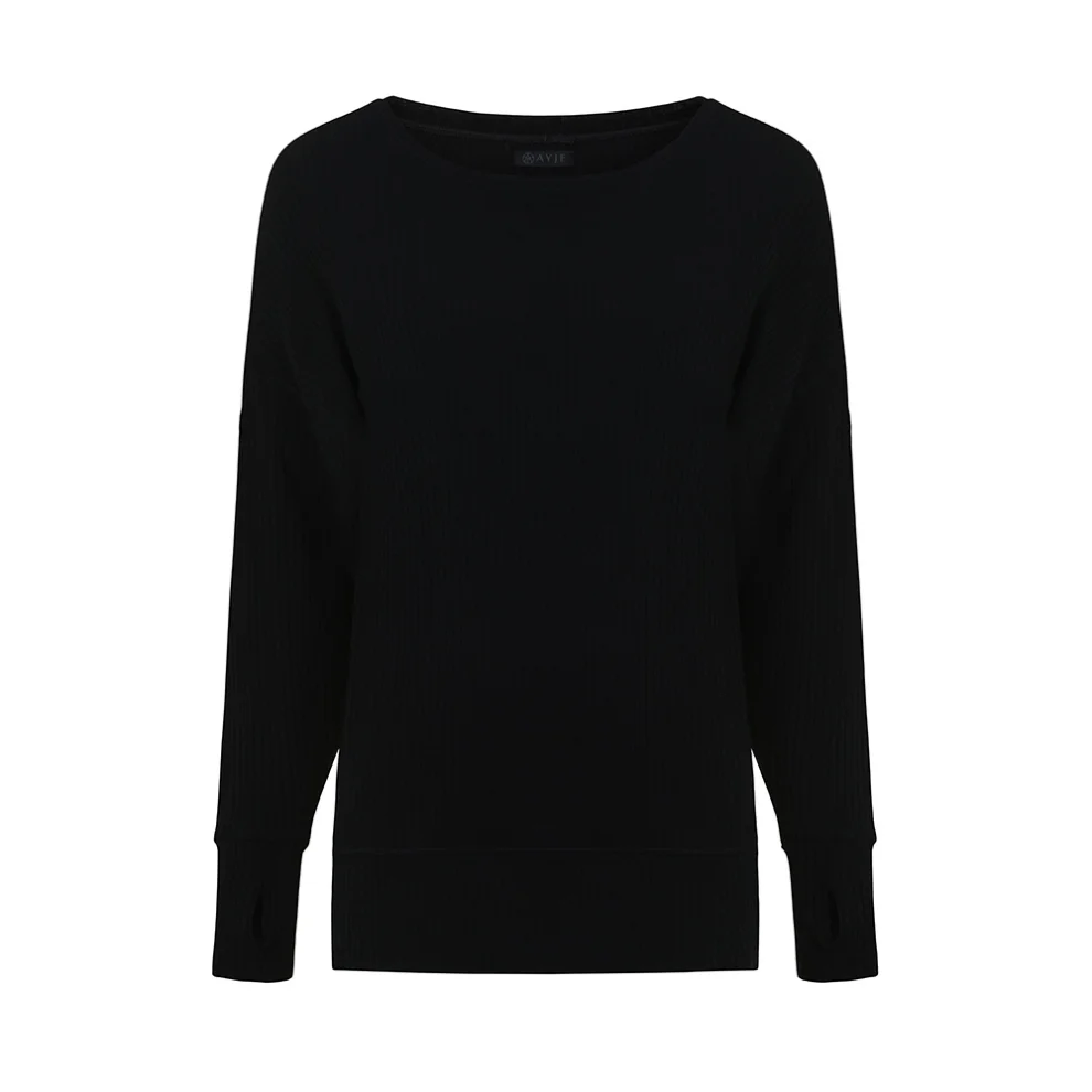 Ayje - Ultra Comfort Long Sleeve Shirt S Black | hipicon