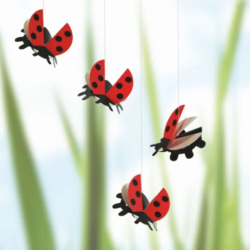 Flensted Mobiles - Ladybird Mobile Ceiling Accessory