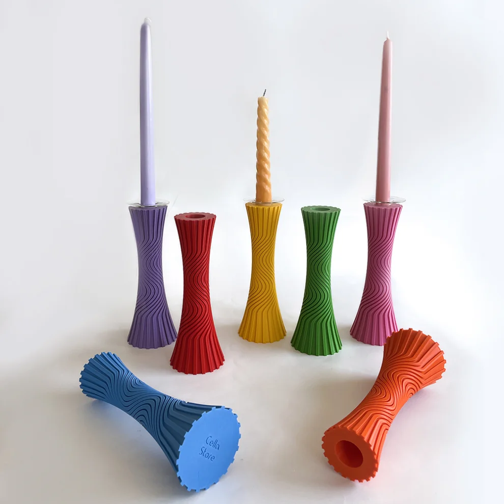 Cella Store - Krakatoa Bioplastic Candlestick