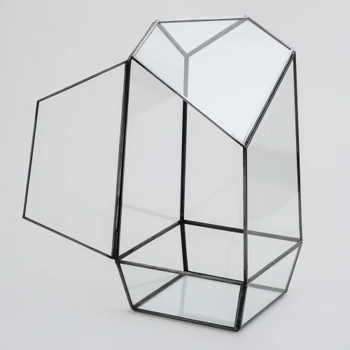 El Crea Designs - Geometric Terrarium Glass Dome - Il