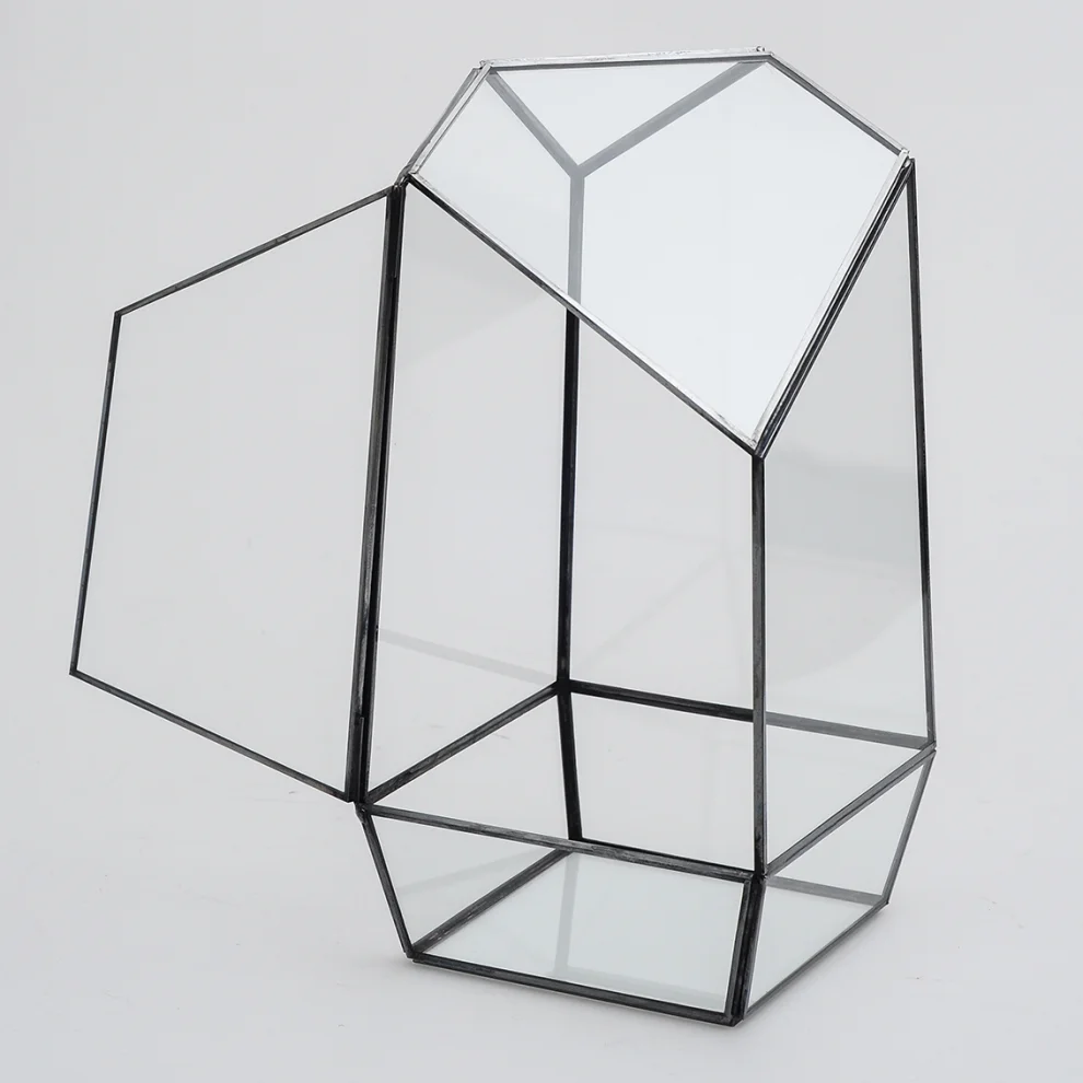 El Crea Designs - Geometric Terrarium Glass Dome - Il