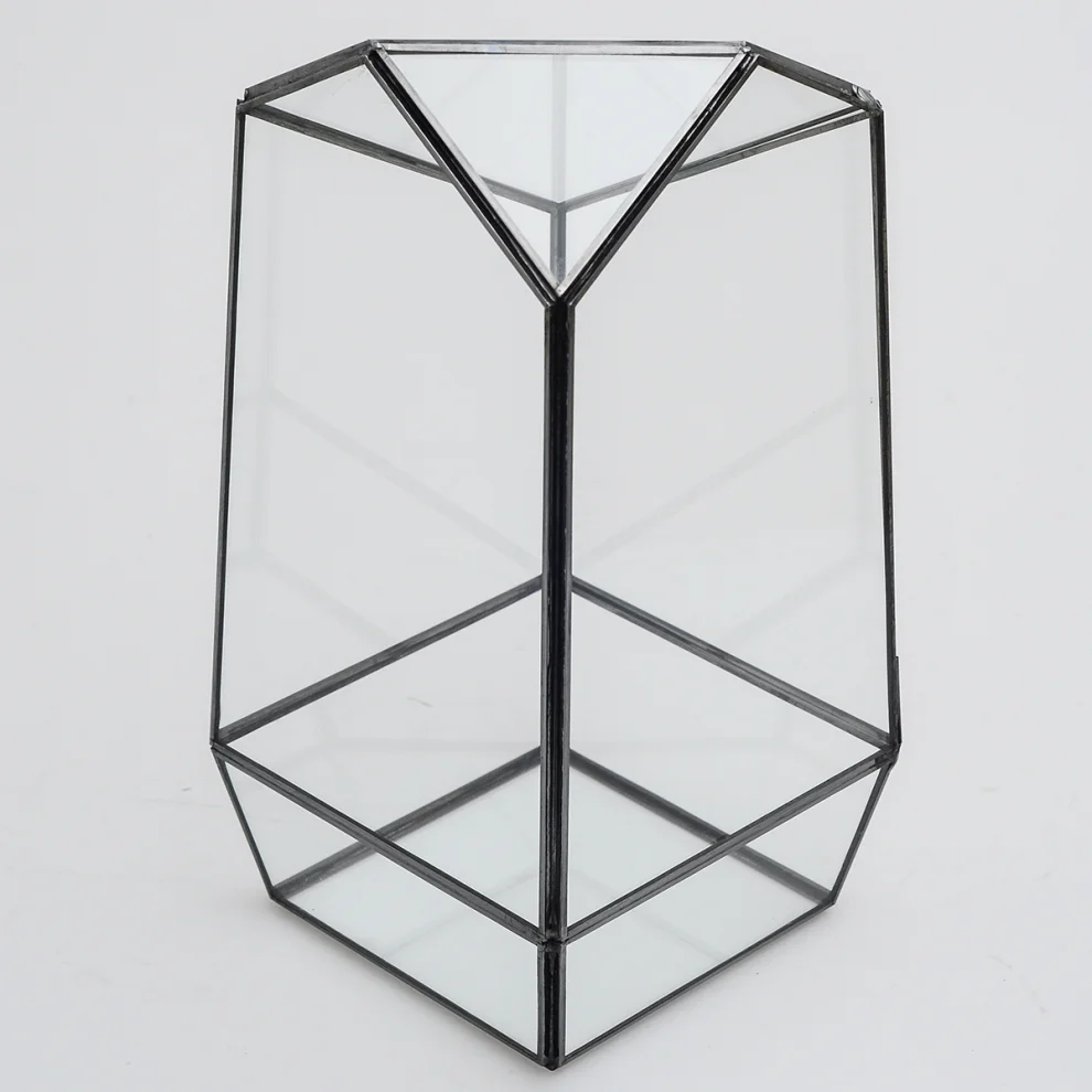 El Crea Designs - Geometric Terrarium Glass Dome - Il