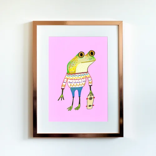 Little Forest Animals - Frog Skater Chart