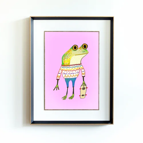 Little Forest Animals - Frog Skater Chart