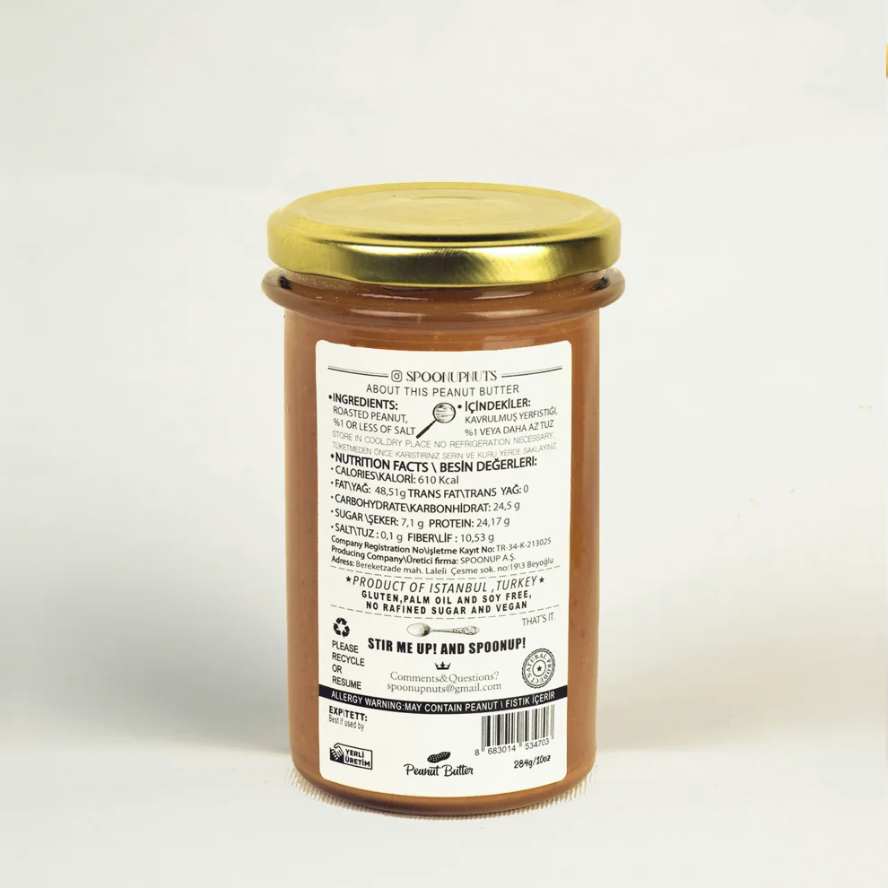 Spoonup - Sea Salt Crunch Peanut Butter 284g