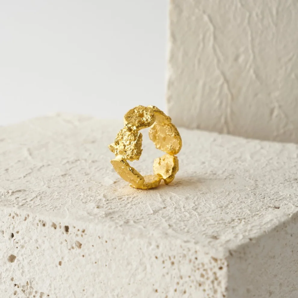 Elif Doğan Jewelry  - Stone Art Ring