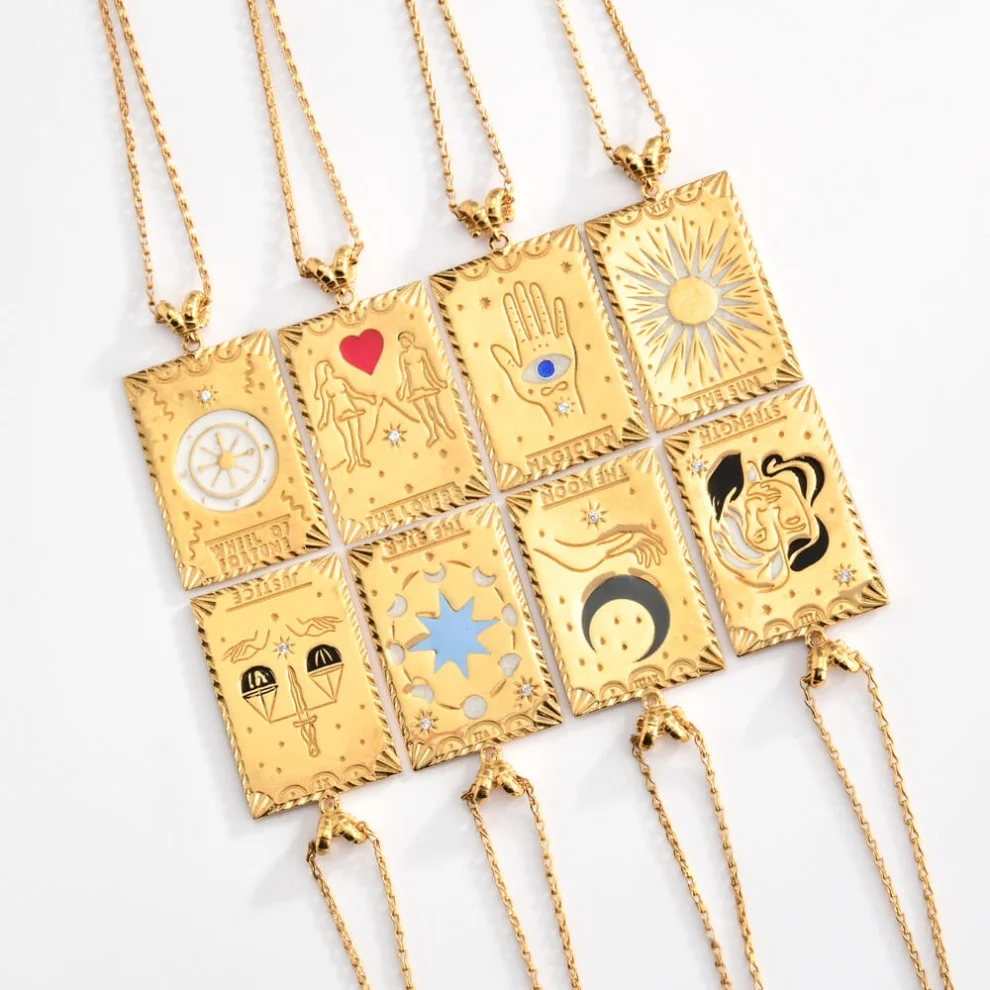 Mist Jewels - The Lovers Tarot Necklace