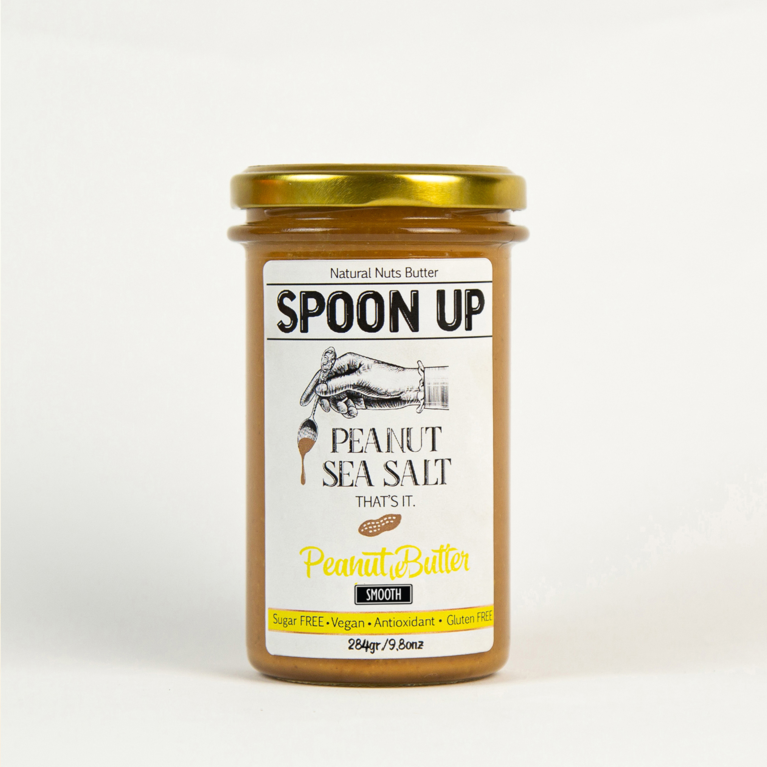 Sea Salt Smooth Peanut Butter 284g