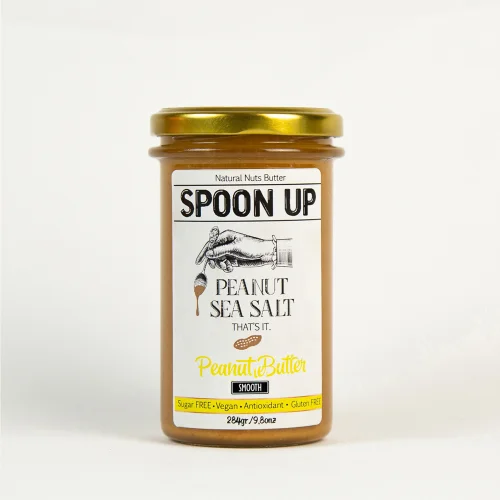 Spoonup - Deniz Tuzlu Smooth Fıstık Ezmesi 284g