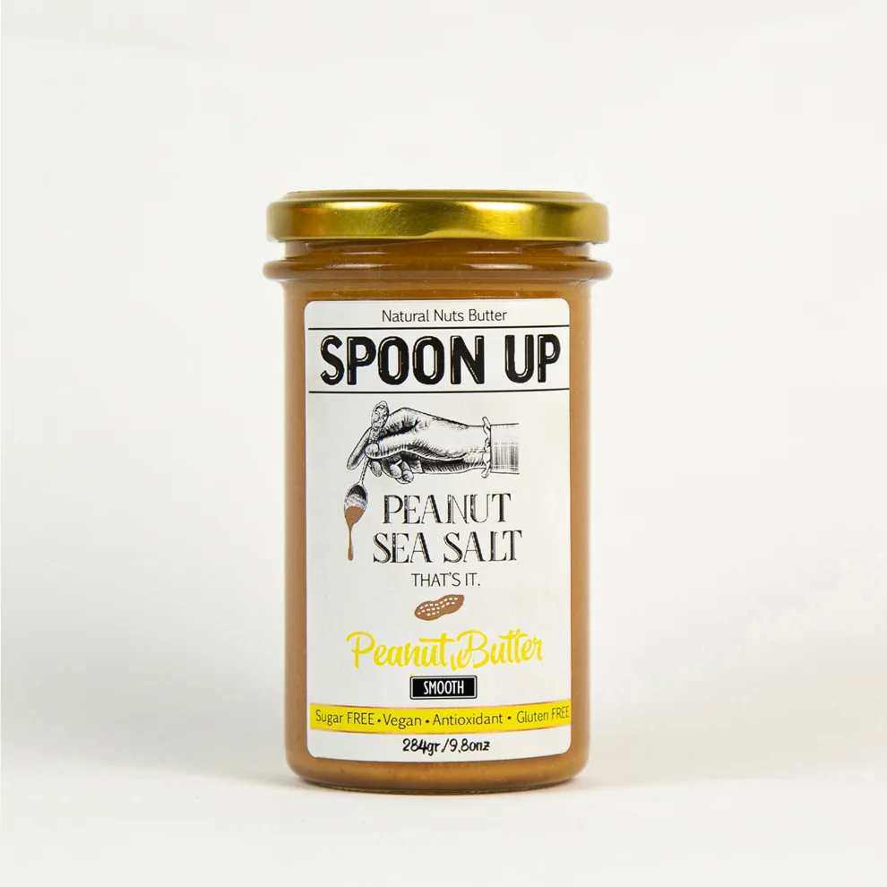 Spoonup - Sea Salt Smooth Peanut Butter 284g