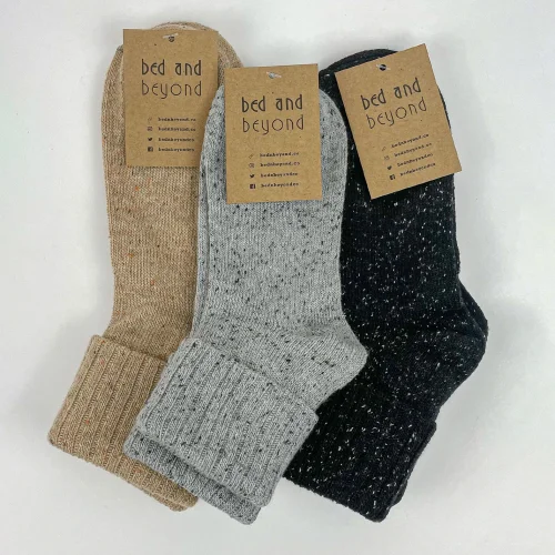 Bed and Beyond - 3-pack Woolen Socks