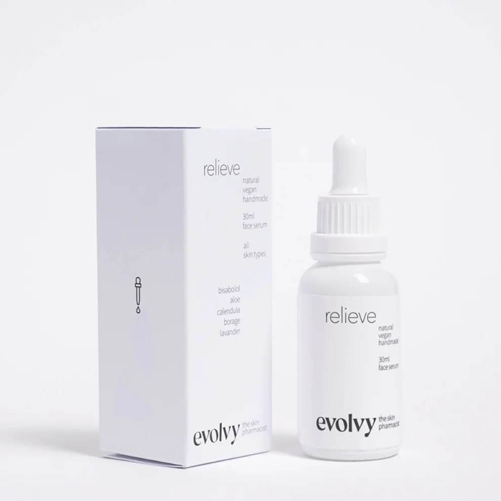 Evolvy - Relieve Doğal Cilt Sakinleştirici Serumu