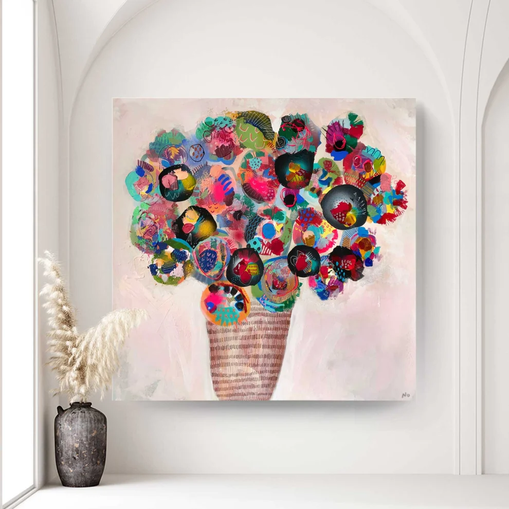 Lovinart - Floral Stillife 2 By No Print